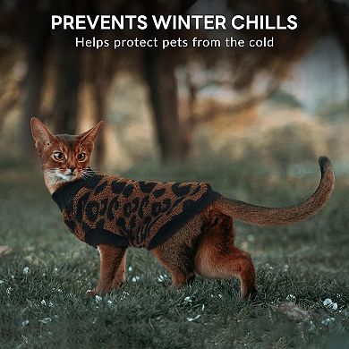 Washable Knitted Pet Sweater