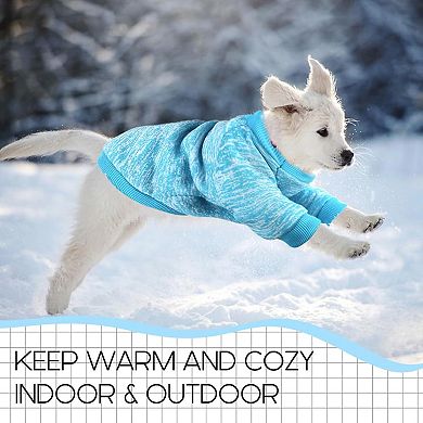 Warm Fleece Pet Sweater Set