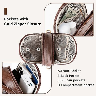 Small Crossbody Bag for Women with Handle and Adjustable Strap, Cell Phone Purse Cross body