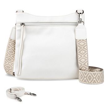 Crossbody Bags for Women with 2 Adjustable Straps Multi Pocket Small Cross body Purse