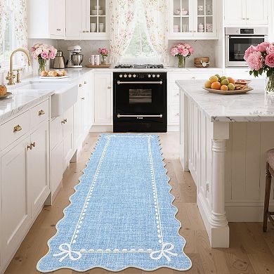 Contemporary Area Rug Machine Washable Non Shedding Pet Friendly Stain Resistant Carpet for Bedroom