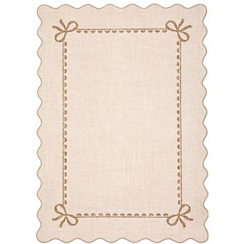 Contemporary Area Rug Machine Washable Non Shedding Pet Friendly Stain Resistant Carpet for Bedroom