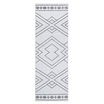 Modern Area Rug Low Pile Pet Friendly Non Slip Vacuum Clean Carpet for Kid's Room Dining Room