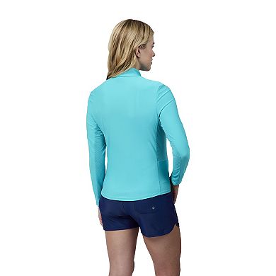 Free Country Women's Sun Breeze 1/2 Zip Sunshirt