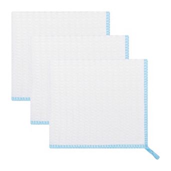 3 Pack Wood Fiber Super Absorbing Cloths for Washing Dishes, Reusable Kitchen Towel 12" x 12"