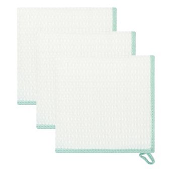 3 Pack Wood Fiber Super Absorbing Cloths for Washing Dishes, Reusable Kitchen Towel 12" x 12"