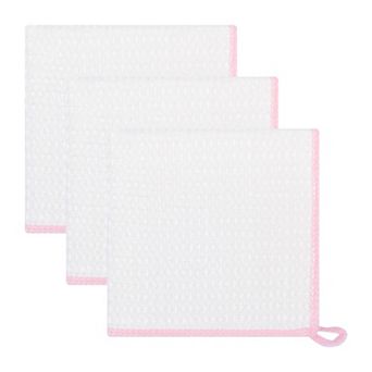 3 Pack Wood Fiber Super Absorbing Cloths for Washing Dishes, Reusable Kitchen Towel 12" x 12"