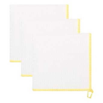 3 Pack Wood Fiber Super Absorbing Cloths for Washing Dishes, Reusable Kitchen Towel 12" x 12"