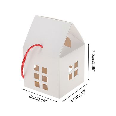 House Shape Gift Bags 10Pcs for All Occasions