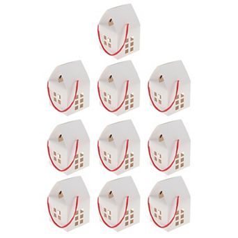 House Shape Gift Bags 10 pc for All Occasions