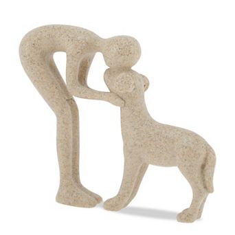 1 pc Dog Statue Decorations, Cute Dog Decor for Office, Living Room, Bedroom, Home