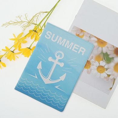 Anchors Passport Holder Blue 1 Pc