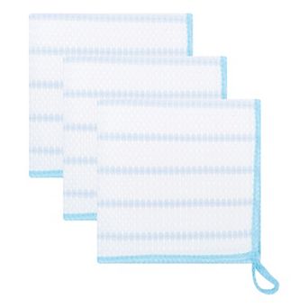 3 pc Wood Fiber Super Absorbent Cleaning Towel, No Oil Cleaning Cloth for Kitchen 12" x 12"