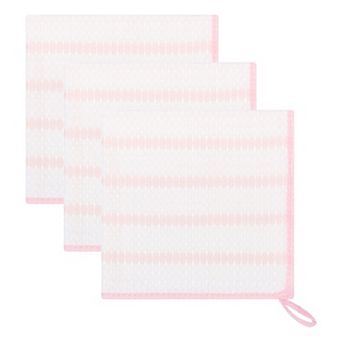 3 pc Wood Fiber Super Absorbent Cleaning Towel, No Oil Cleaning Cloth for Kitchen 12" x 12"