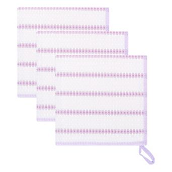 3 pc Wood Fiber Super Absorbent Cleaning Towel, No Oil Cleaning Cloth for Kitchen 12" x 12"