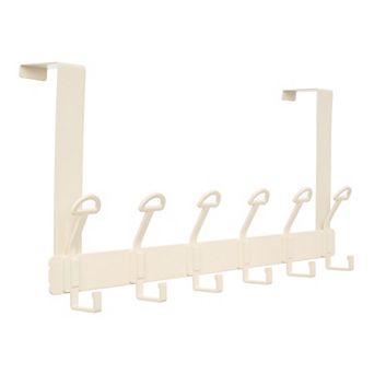 1 Pack Coat Rack Wall Mount, Coat Hook Hat Rack Wall Hooks for Hanging with 6 Hooks