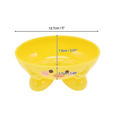 Duck Soap Dish for Bathroom Yellow 1 Pc