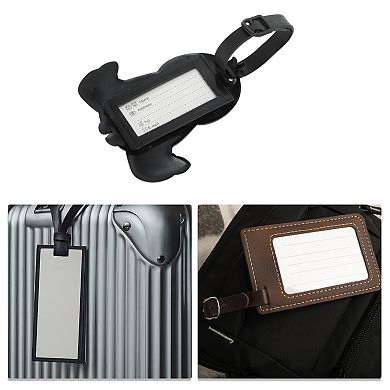 1 Pc Sitting Sloth Luggage Tag for Travelling Orange Yellow