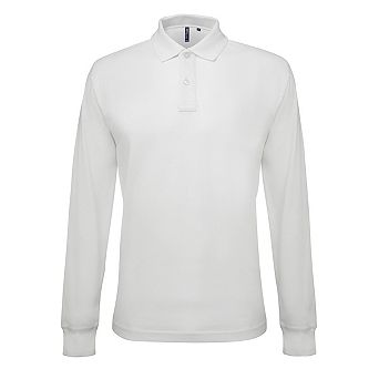 Asquith & Fox Mens Classic Fit Long Sleeved Polo Shirt