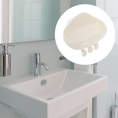 Cloud Soap Dish for Bathroom Beige 1 Pc