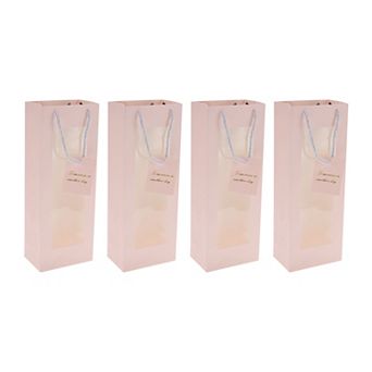 4 pc Simple Design Gift Bags
