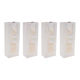 4 pc Simple Design Gift Bags