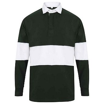 Front Row Unisex Adult Panelled Rugby Shirt