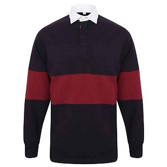 Front Row Unisex Adult Panelled Rugby Shirt