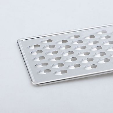 Cheese Grater, Food Graters for Kitchen Stainless Steel Peeler, Flat Fruit Vegetable Grater 1PC