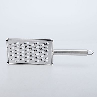 Cheese Grater, Food Graters for Kitchen Stainless Steel Peeler, Flat Fruit Vegetable Grater 1PC