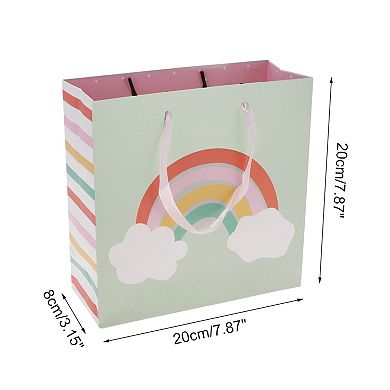 Colorful Cartoon Clouds Gift Bags 4Pcs for All Occasions