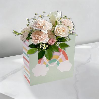 Colorful Cartoon Clouds Gift Bags 4Pcs for All Occasions