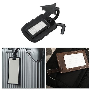 1 Pc Vacation Pineapple Cup Luggage Tag for Travelling Yellow