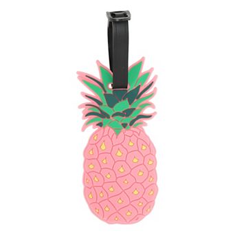 1 pc Pineapple Luggage Tag for Travelling Pink