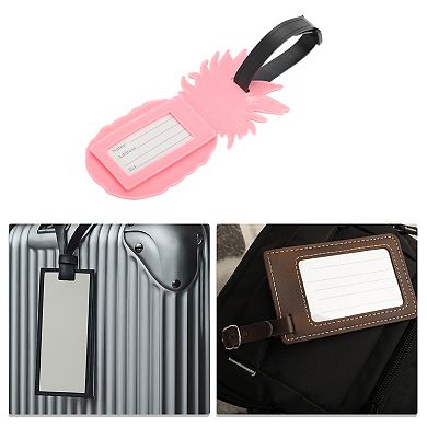 1 Pc Pineapple Luggage Tag for Travelling Pink