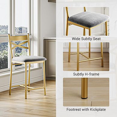 22" Bar Stools Set of 4