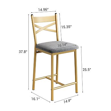 22" Bar Stools Set of 4