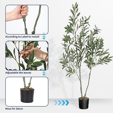 Garvee 4FT Artificial Olive Tree