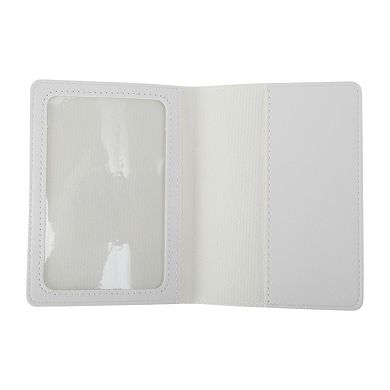 Letter Pattern Passport Holder 1 Pc 5.59"x4.13"x0.28"