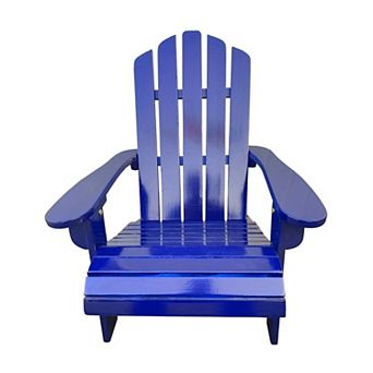 WOW PIONEER Solid Wood Children's Adirondack Chair for Outdoor and Indoor Use