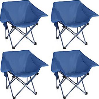 WOW PIONEER Heavy-Duty Portable Folding Camping Chair for Outdoor Sports and Events