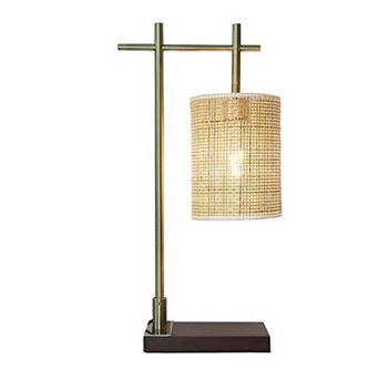 ELEMENT ACE Nordic Style Table Lamp with Lampshade for Bedroom and Study