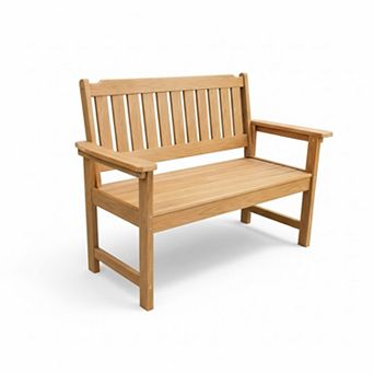 WOW PIONEER Minimalist All-Weather Recyclable Bench for Indoor and Outdoor Use