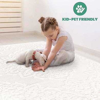 Trellis High-Low Runner Rug - 2.2x8