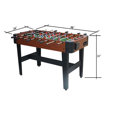 WOW PIONEER Compact Foosball Game Table for Indoor Family Entertainment
