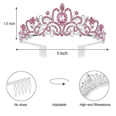 Birthday Queen Tiara Sash Women Party Decorations