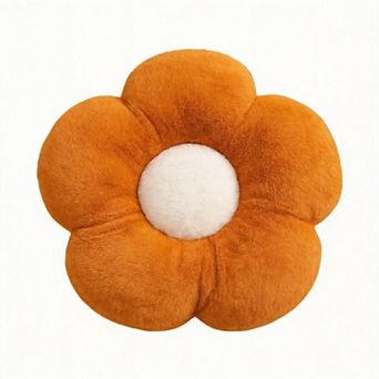 19.6" Flower Pillow Plush Decoration Throw Pillow