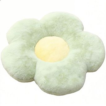 19.6" Flower Pillow Plush Decoration Throw Pillow