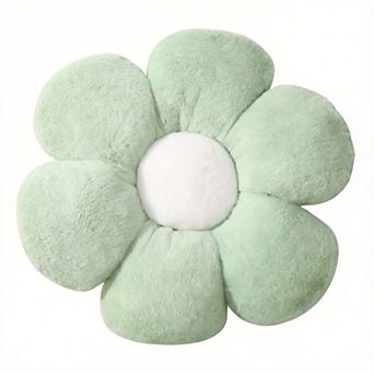 17.7" Soft Flower Pillow Decorative Throw Pillow
