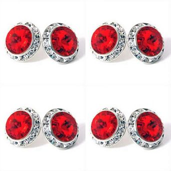 Acrylic Stone Stud Earrings